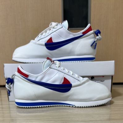 CLOT × Nike Cortez "White and Game Royal"
