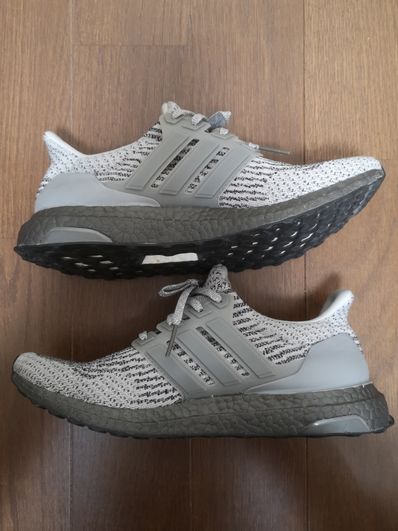 Adidas ultra boost top triple grey mens