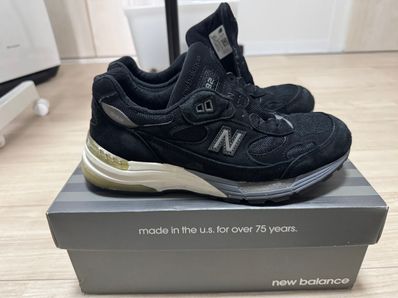New Balance 992 Made in USA "Black"