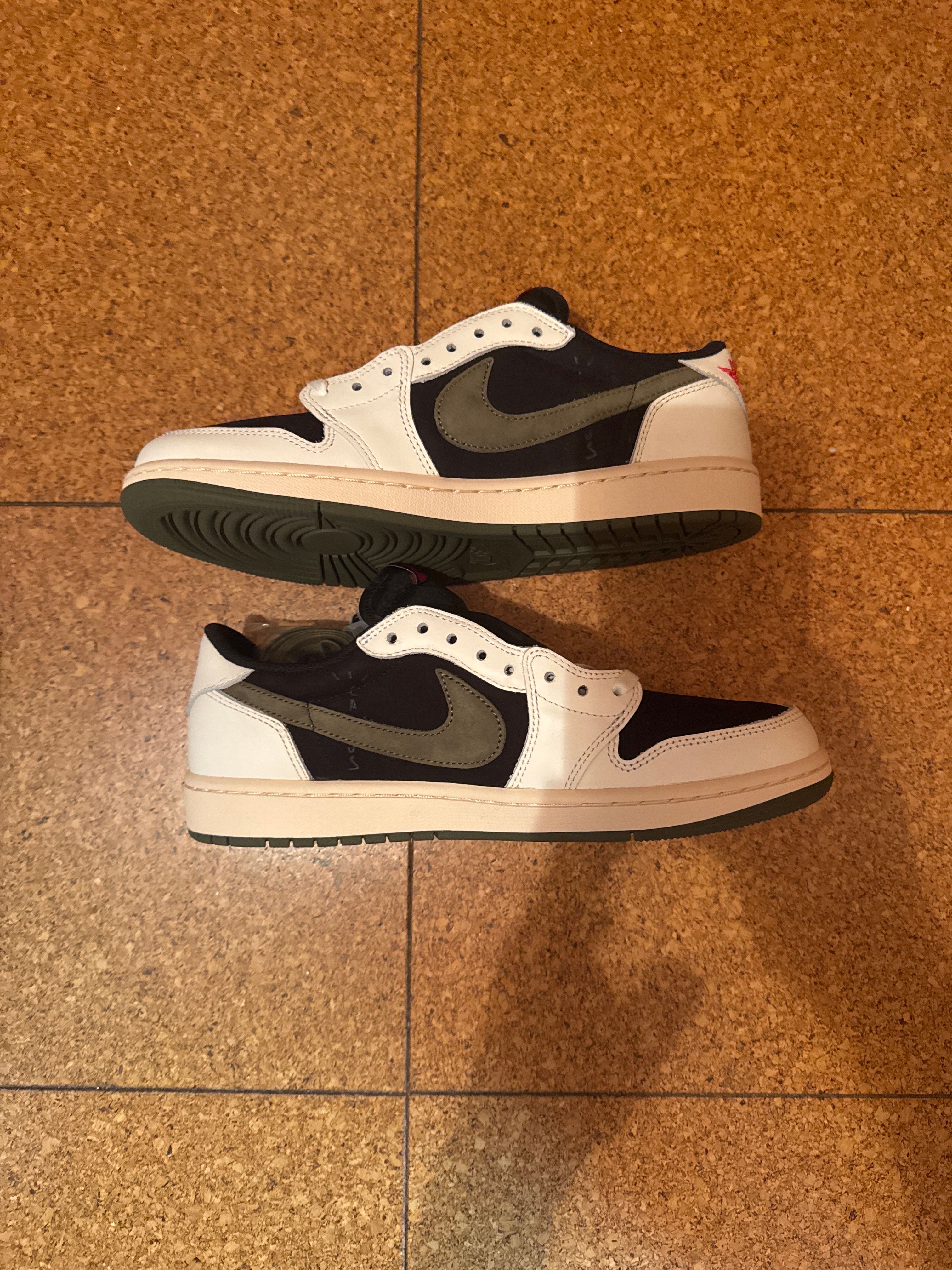 Travis Scott × Nike Women's Air Jordan 1 Low OG "Medium Olive"
