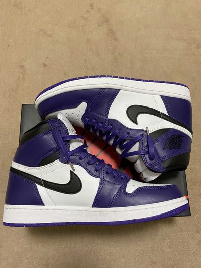 Nike Air Jordan 1 Retro High OG "Court Purple White/Black" (2020)