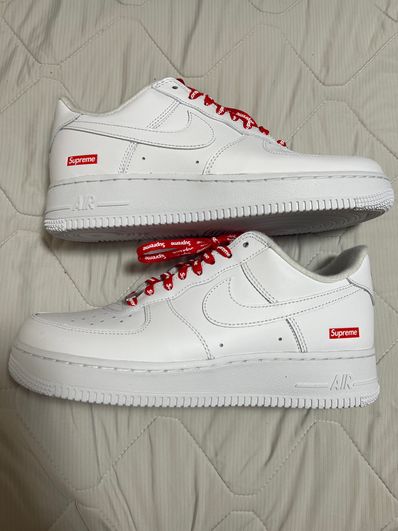 Supreme × Nike Air Force 1 Low "White"