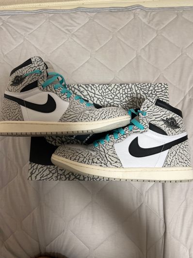 Nike Air Jordan 1 High OG "White Cement/Safari"