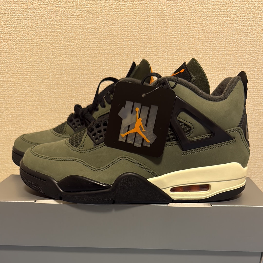 UNDEFEATED × Nike Air Jordan 4 Retro "Deep Green" (2025)