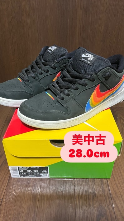 Polaroid × Nike SB Dunk Low Pro QS "Black/White"