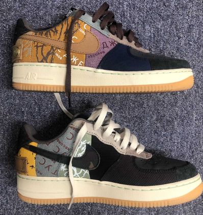Travis Scott × Nike Air Force 1 Low Cactus Jack "Multi Color"
