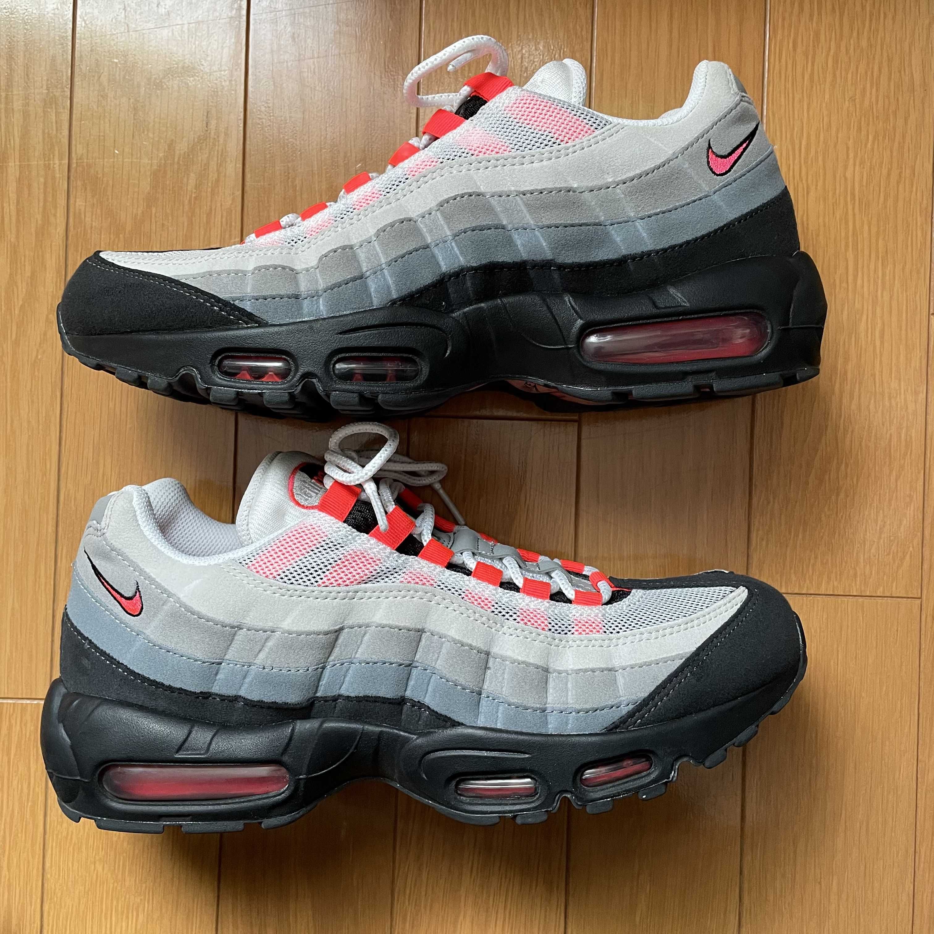 Nike Air Max 95 "White/Solar Red"