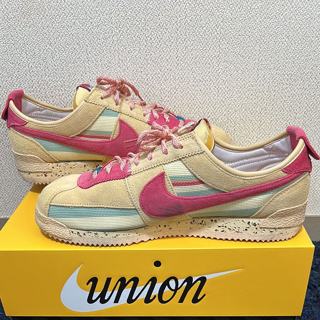 UNION × Nike Cortez "Red/Beige"