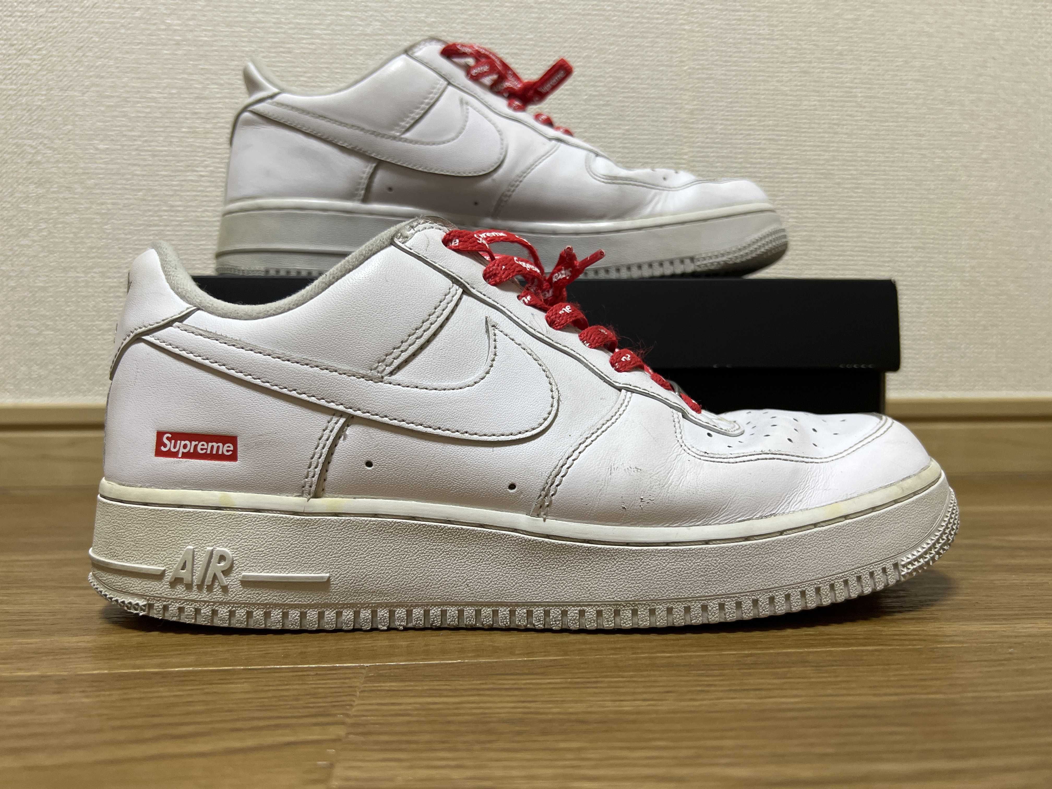Supreme × Nike Air Force 1 Low "White"
