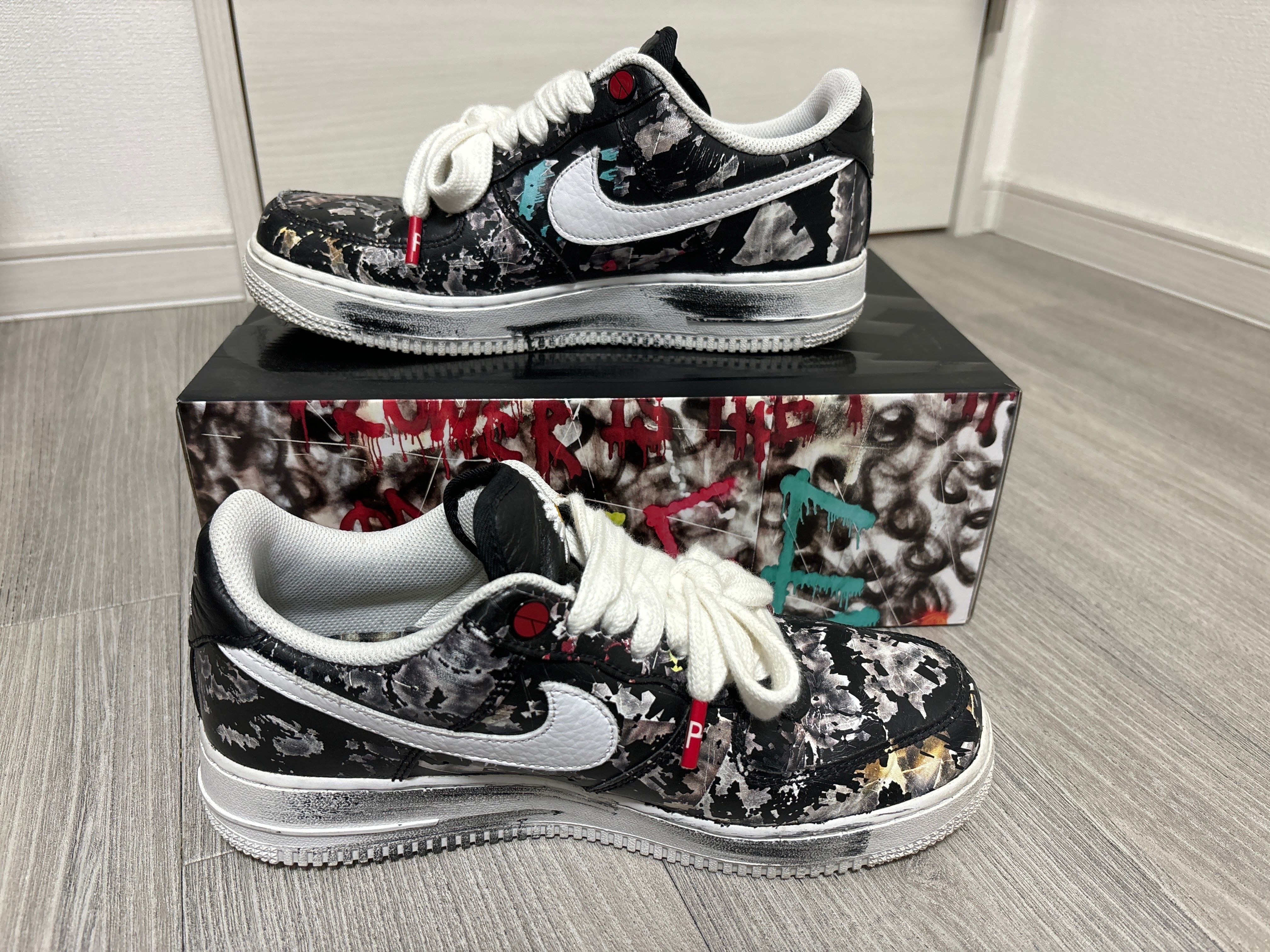 PEACEMINUSONE × Nike Air Force 1 Low Para Noise "Black" / G-DRAGON