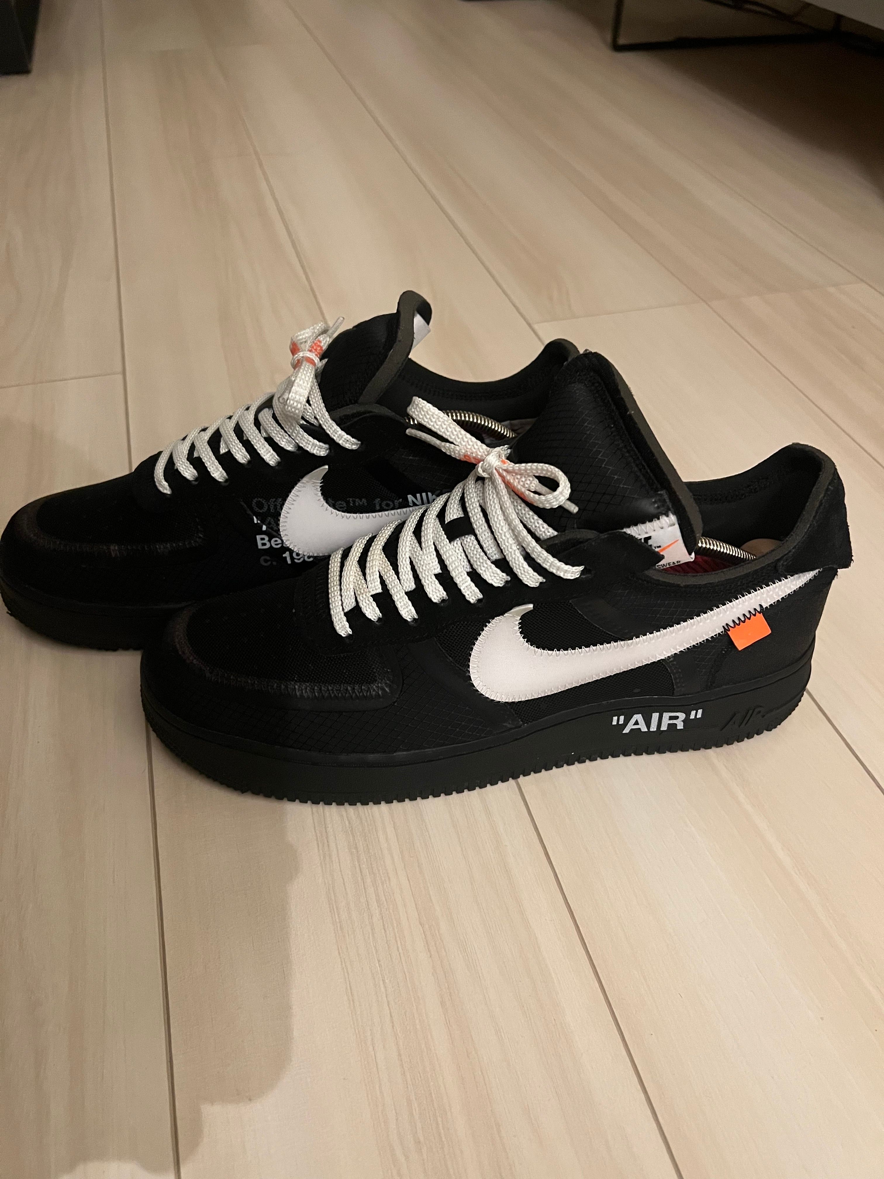 Off-White × Nike Air Force 1 Low "Black"