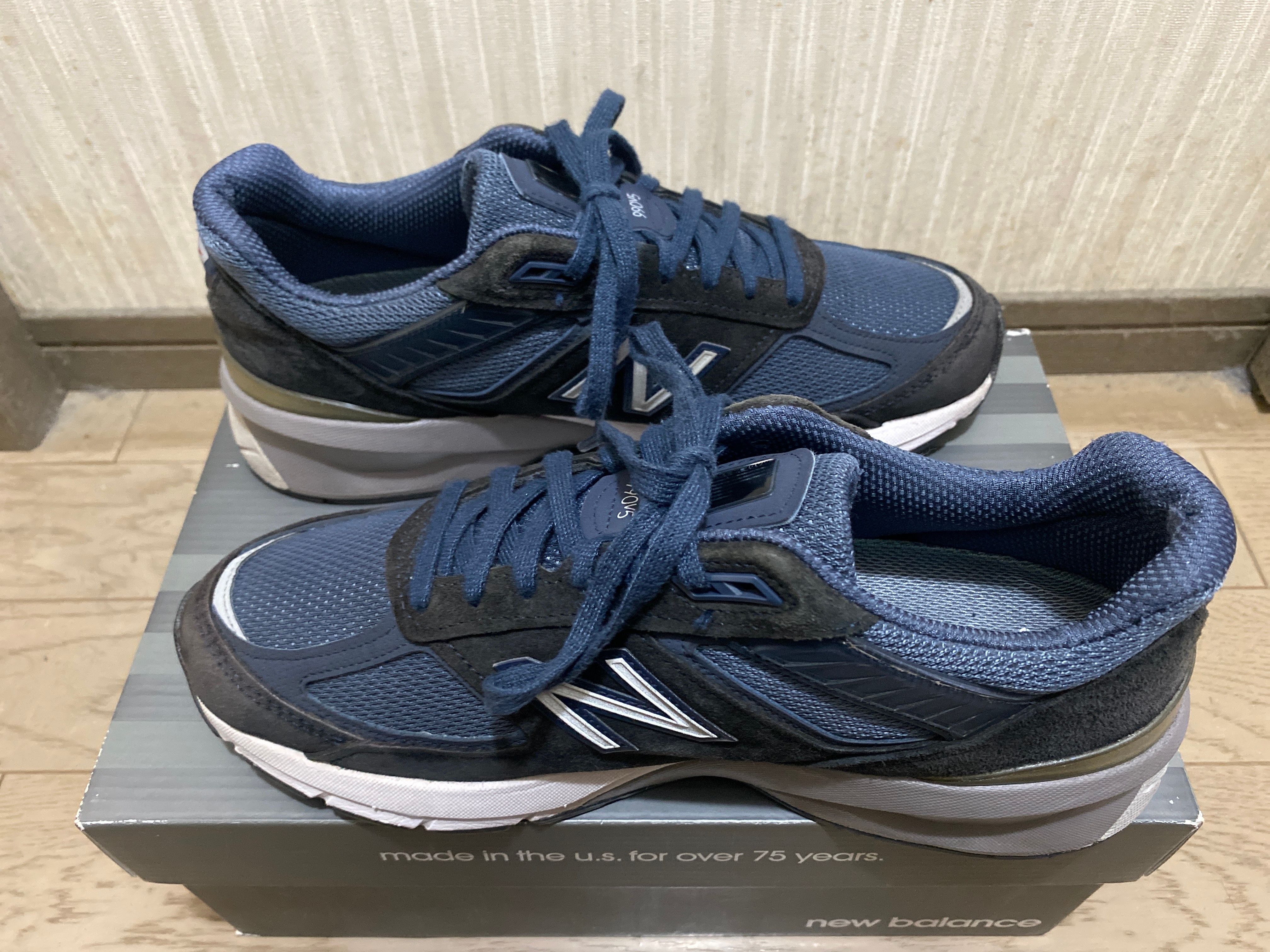 New Balance 990V5 "Navy/Silver"