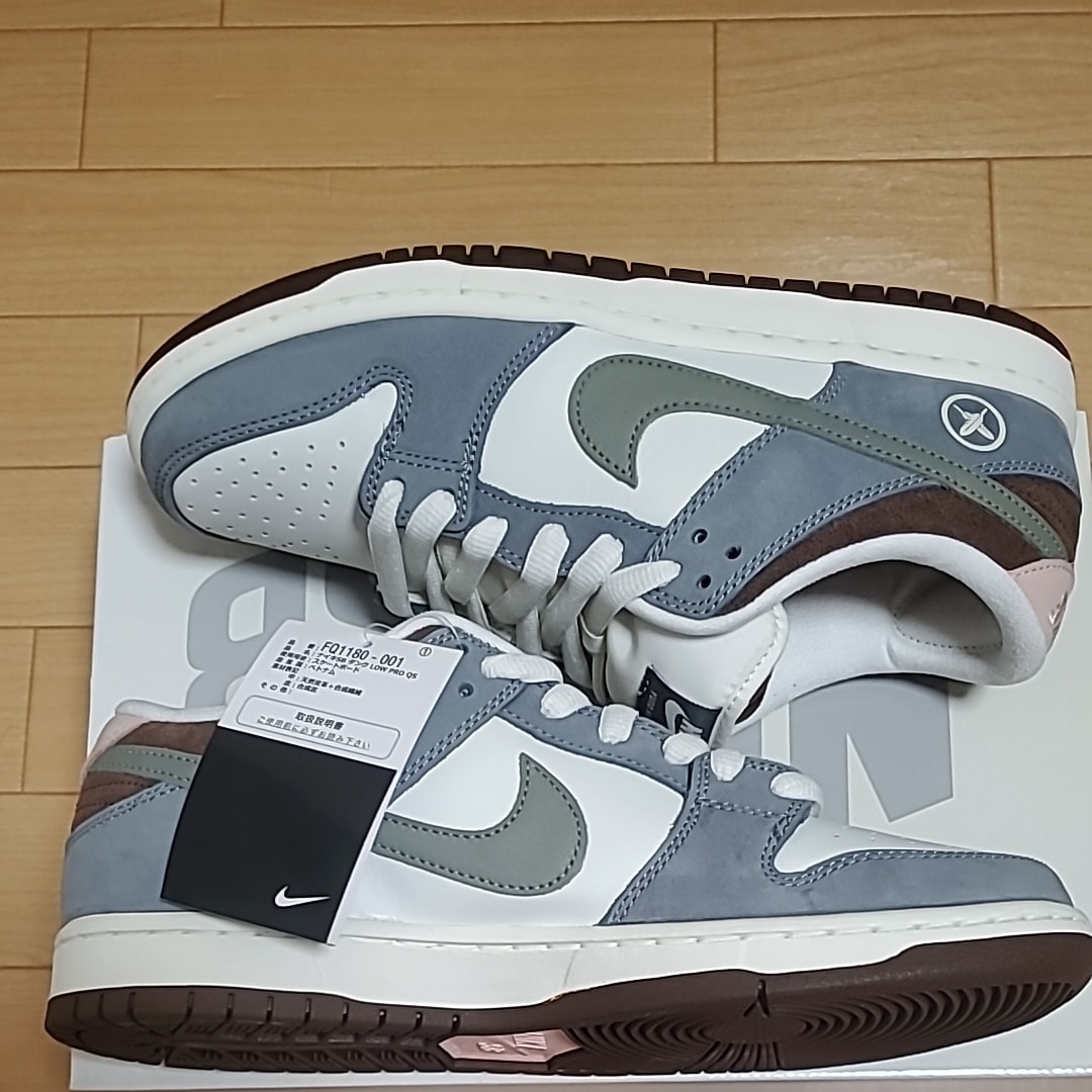 堀米 雄斗(Yuto Horigome) × Nike SB Dunk Low Pro QS "Wolf Grey"