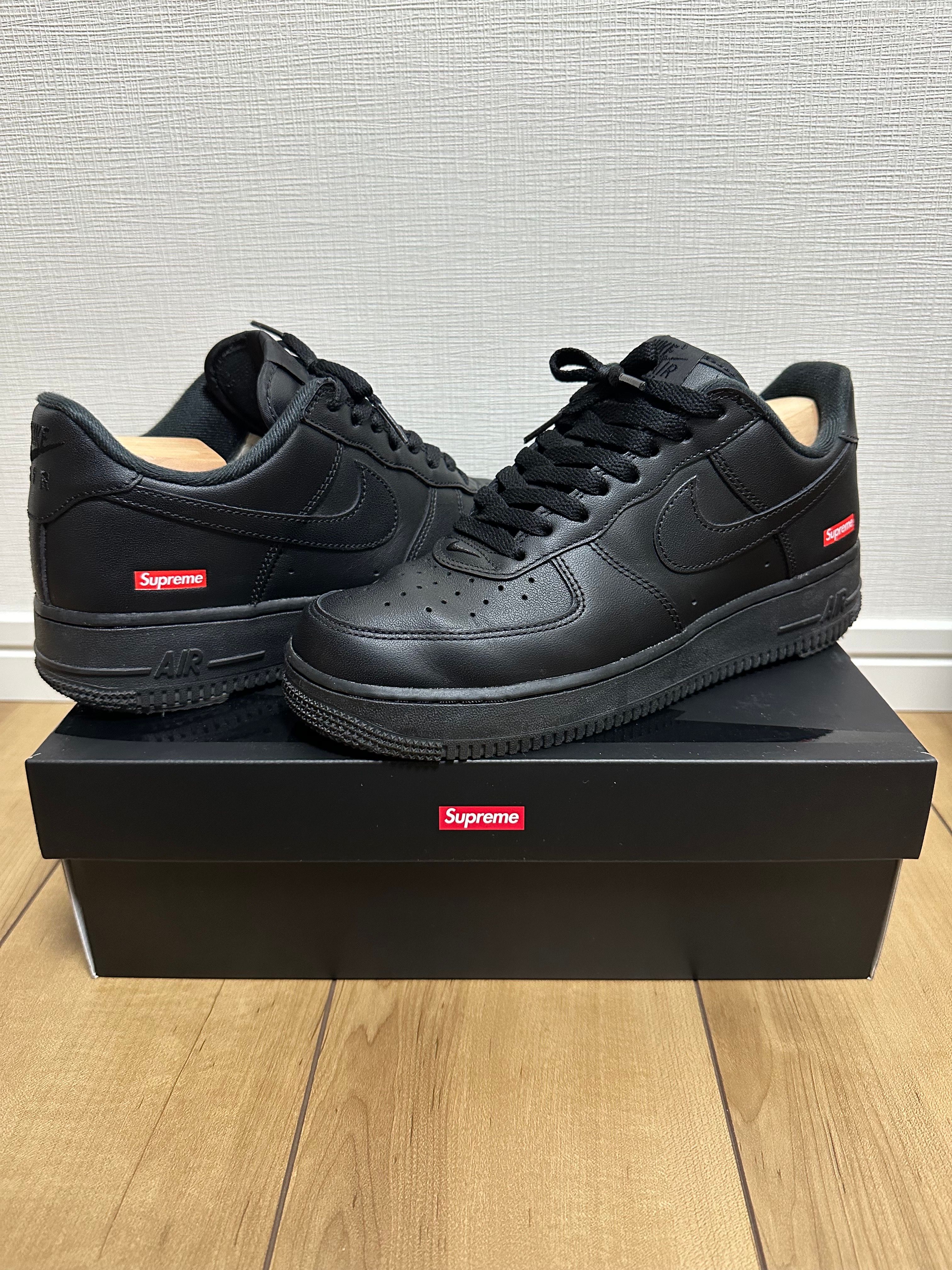 Supreme × Nike Air Force 1 Low "Black"
