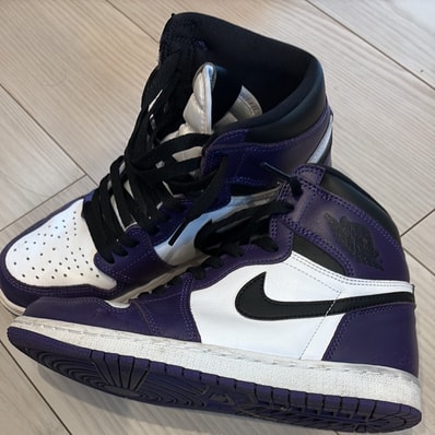 Nike Air Jordan 1 Retro High OG "Court Purple/White/Black" (2020)