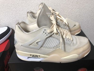 Off-White × Nike Women's Air Jordan 4 SP "Sail"