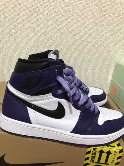 Nike Air Jordan 1 Retro High OG "Court Purple White/Black" (2020)