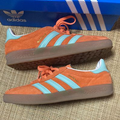 adidas Gazelle Indoor "Easy Orange/Clear Mint/Gum"