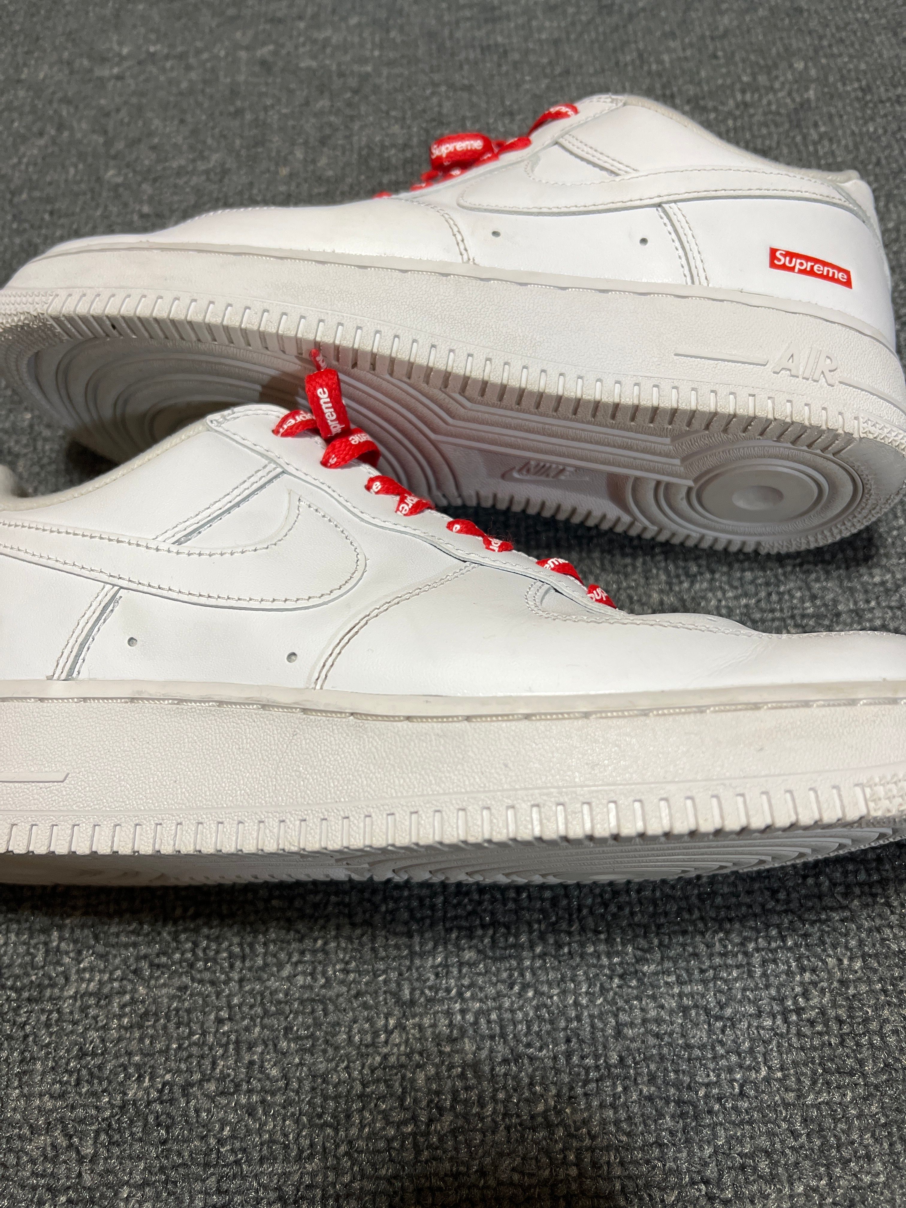 Supreme × Nike Air Force 1 Low "White"
