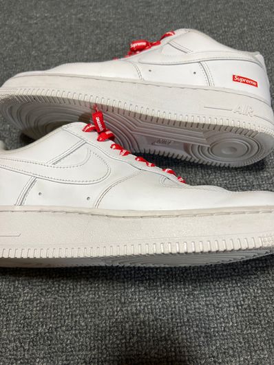 Supreme × Nike Air Force 1 Low "White"