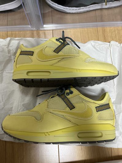 Travis Scott × Nike Air Max 1 "CACT.US Gold"