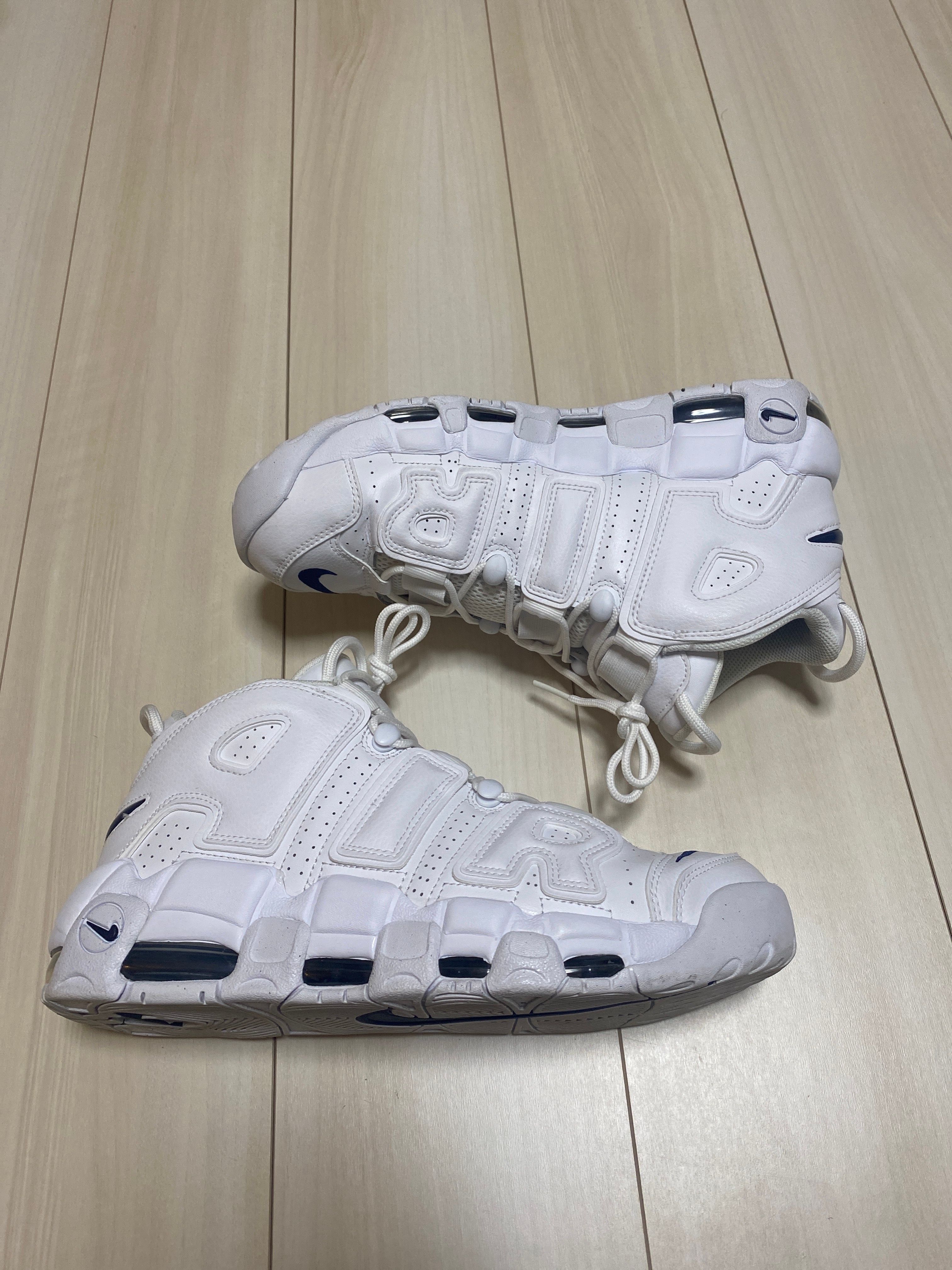 Nike Air More Uptempo "White/Midnight Navy"