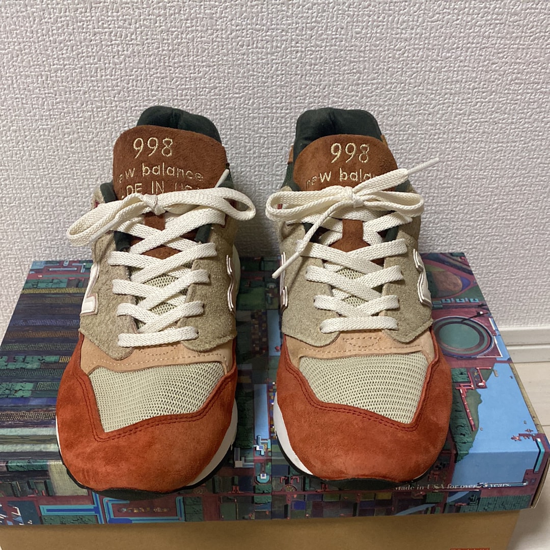KITH Ronnie Fieg and the Frank Lloyd Wright Foundation × New Balance 998 "Beige/Chutney"