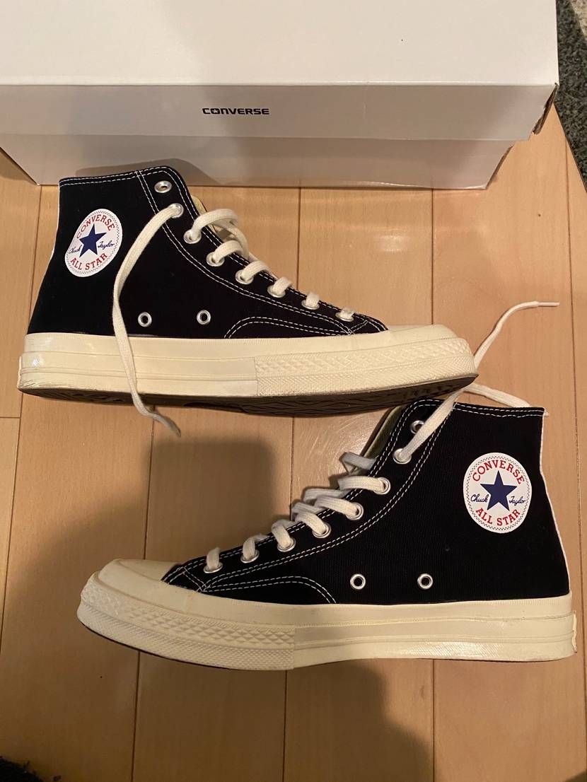 PLAY COMME des GARCONS × Converse All Star Hi "Black"
