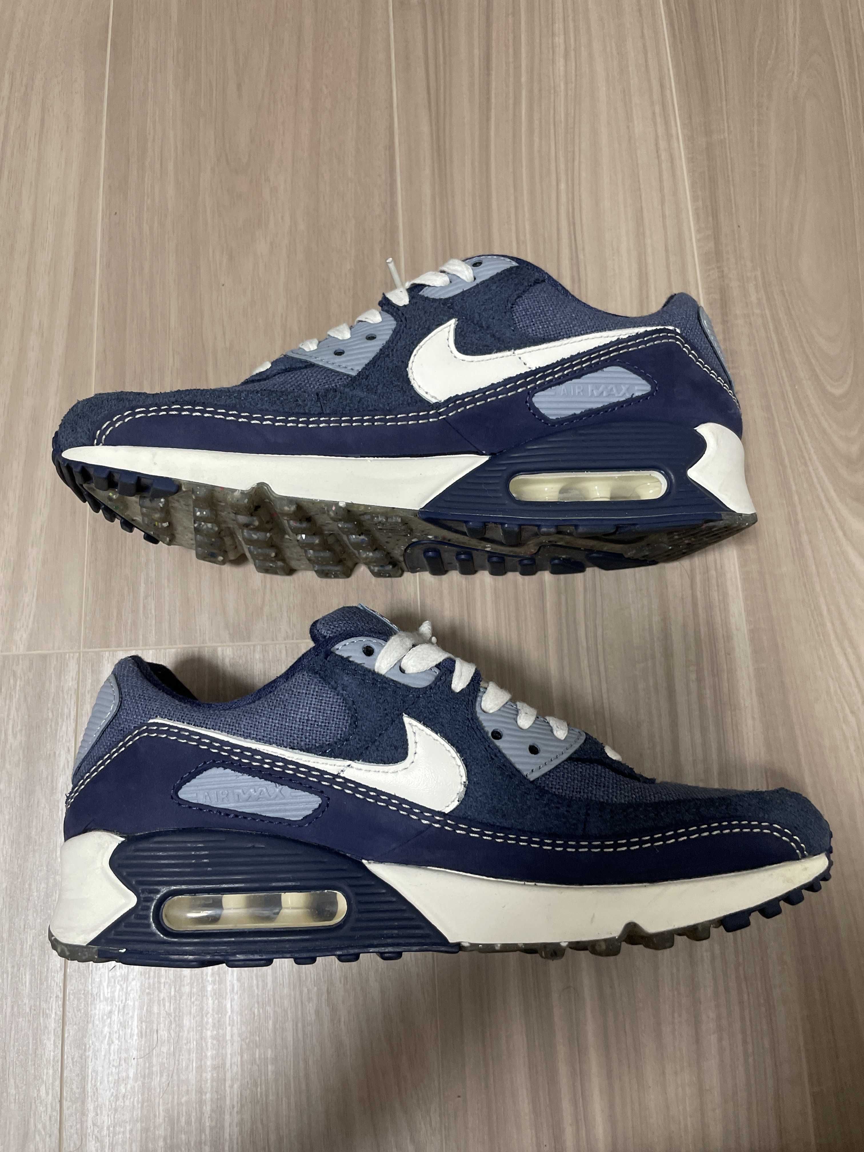 NIKE AIR MAX 90 "DIFFUSED BLUE/SAIL/MIDNIGHT NAVY/OBSIDIAN MIST"