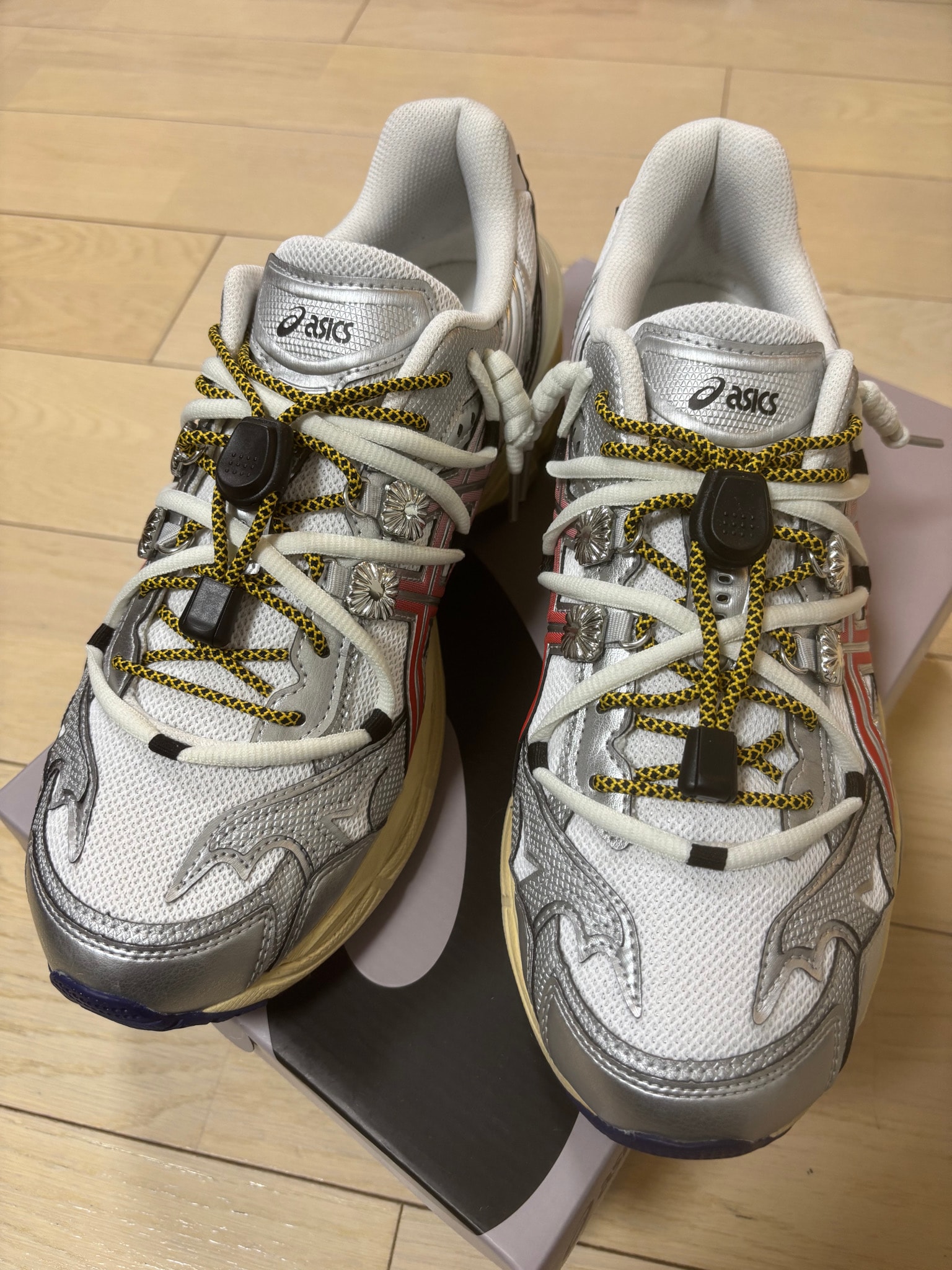 TOGA × Asics Gel-Cumulus 16 TG "White/Red Pure Silver"