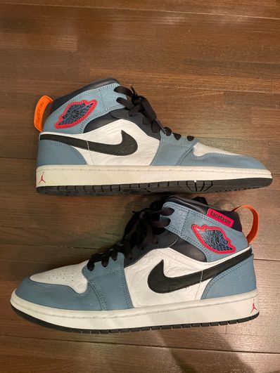 FACETASM × Nike Air Jordan 1 Mid "White/Navy"