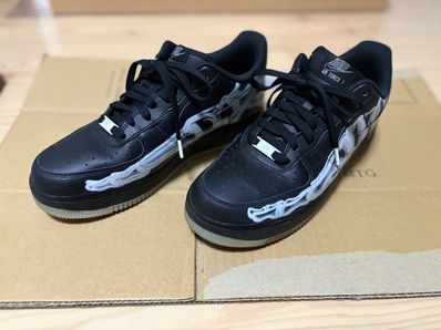 Nike Air Force 1 Low "Black Skeleton"