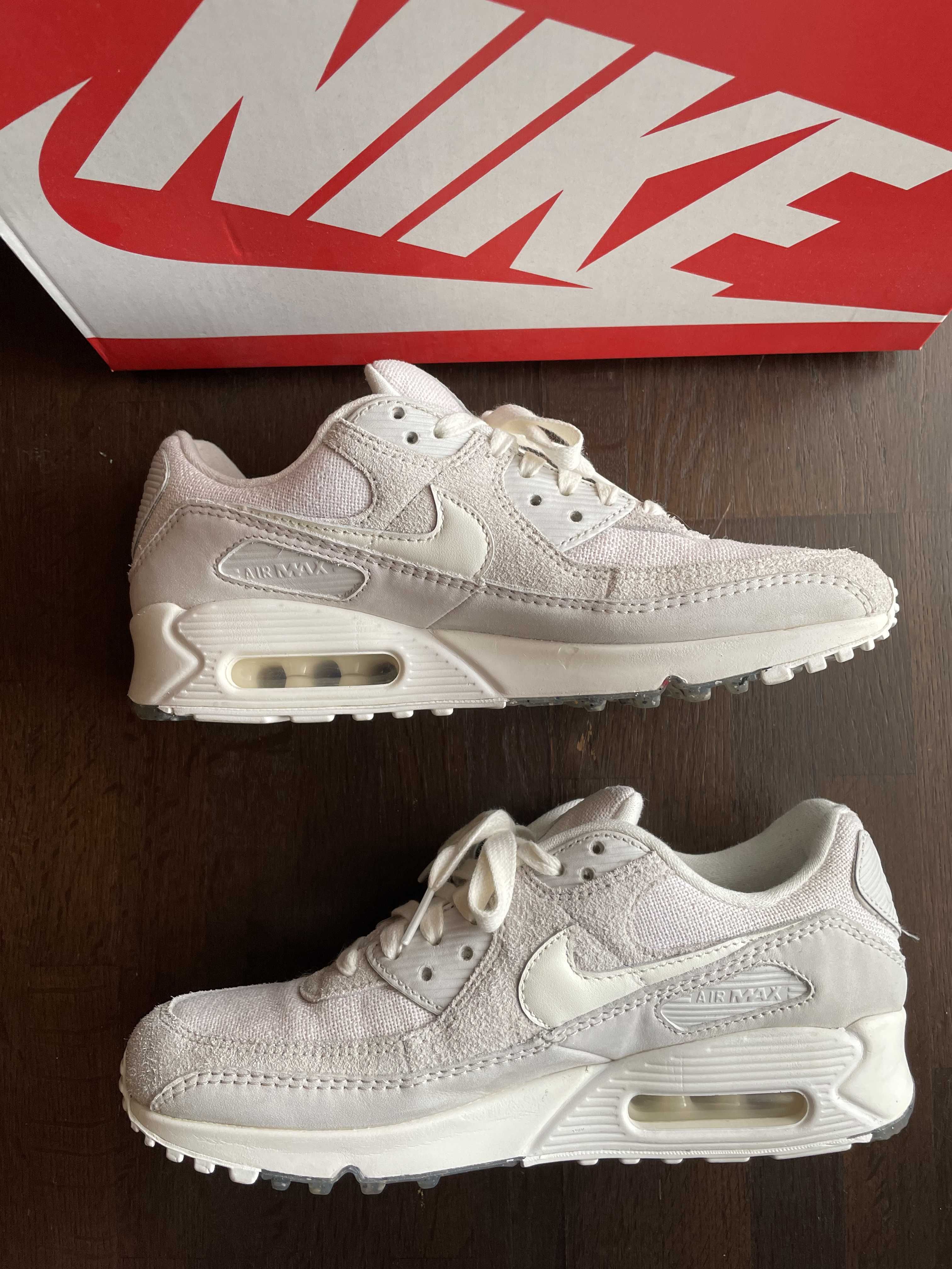 NIKE AIR MAX 90 "WHITE/SAIL/PLATINUM TINT"
