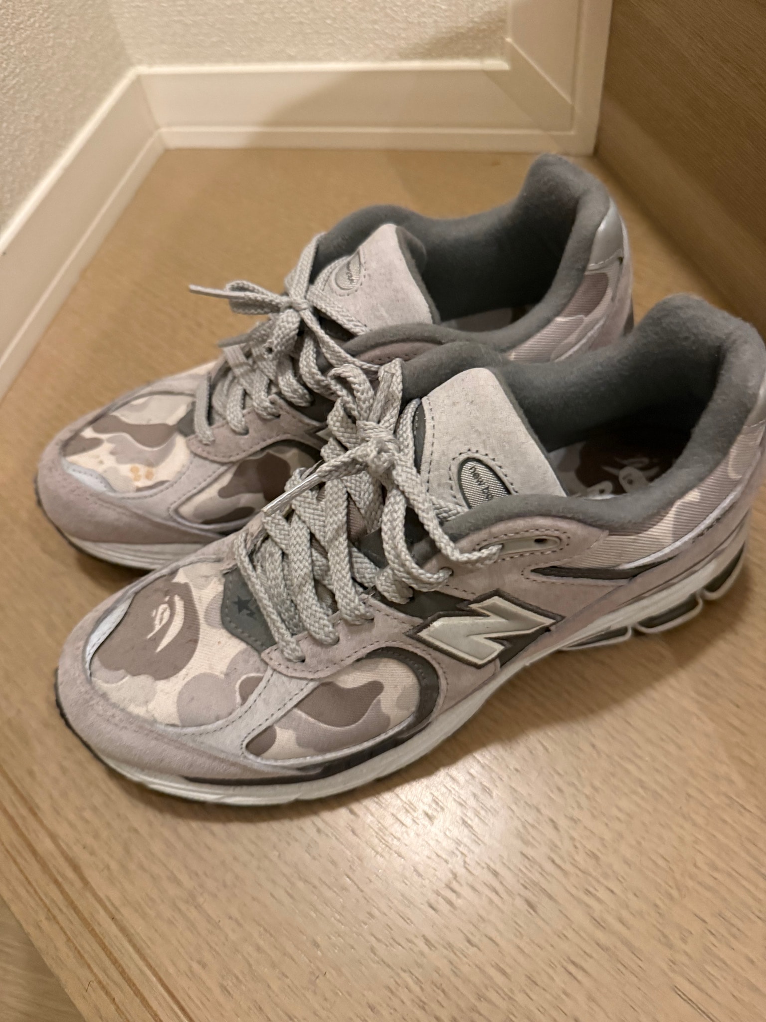 A BATHING APE × New Balance 2002R "Gray"