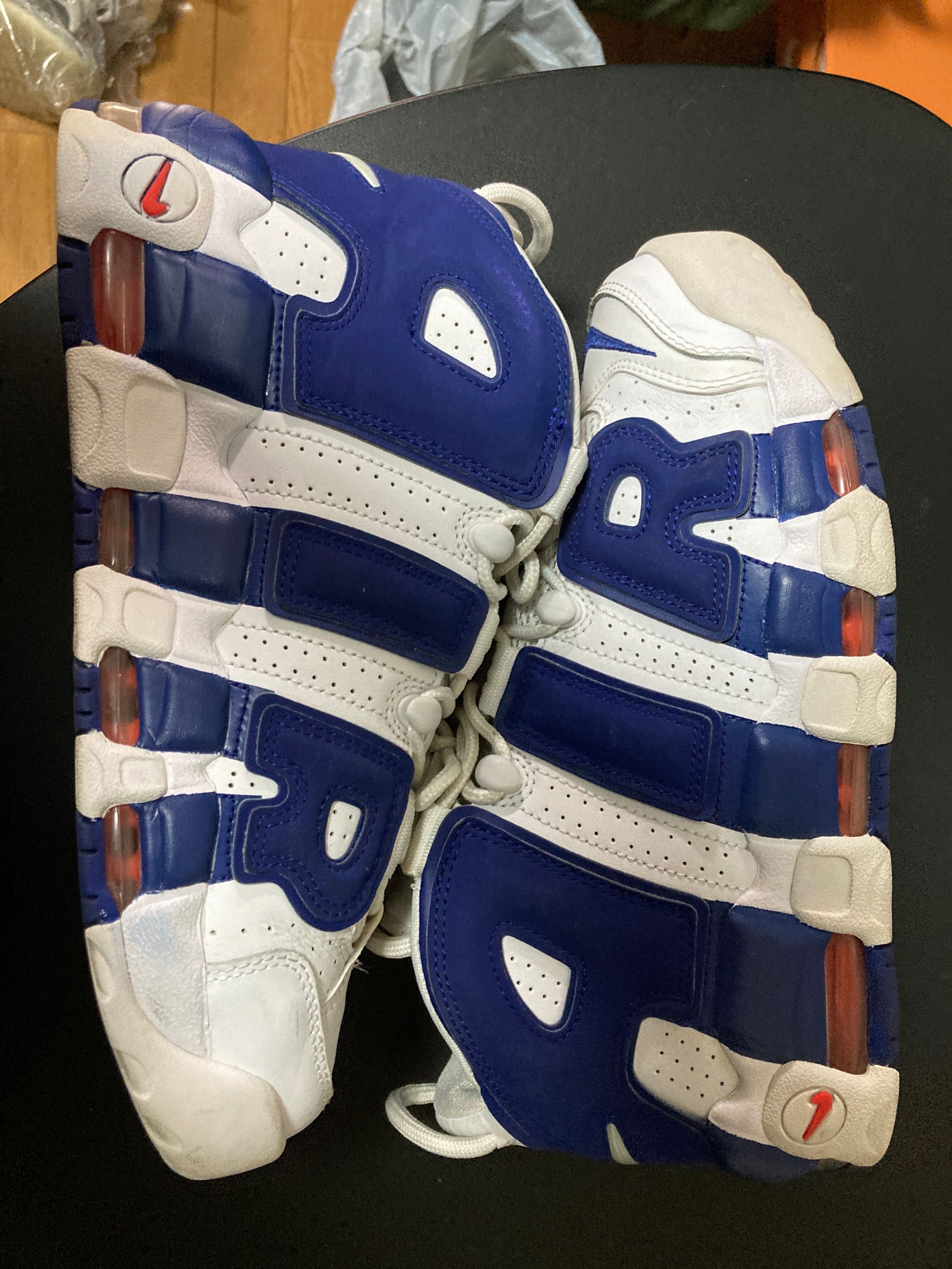 NIKE AIR MORE UPTEMPO 96 "WHITE/DEEP ROYAL BLUE"
