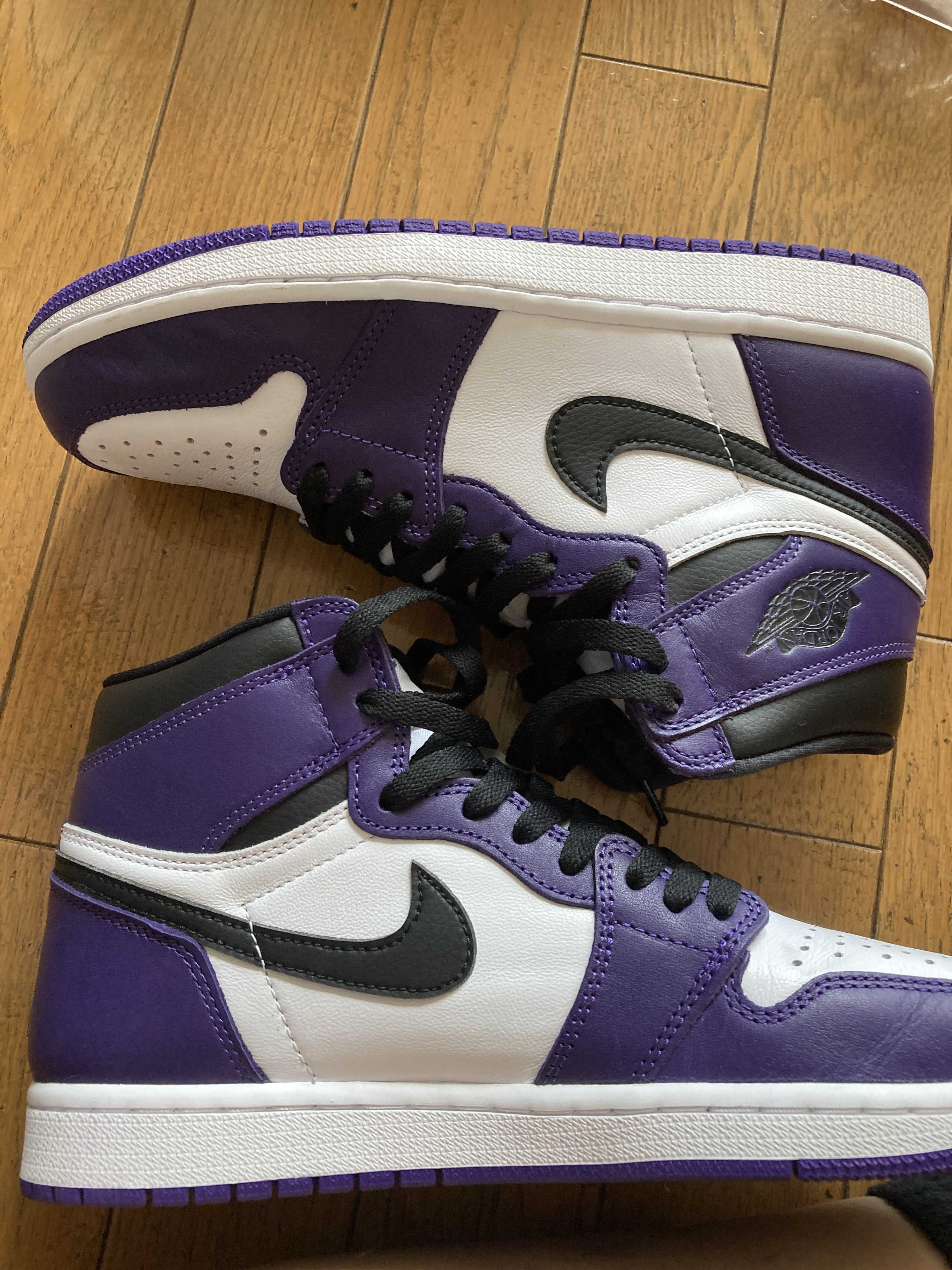 Nike Air Jordan 1 Retro High OG "Court Purple White/Black" (2020)   
