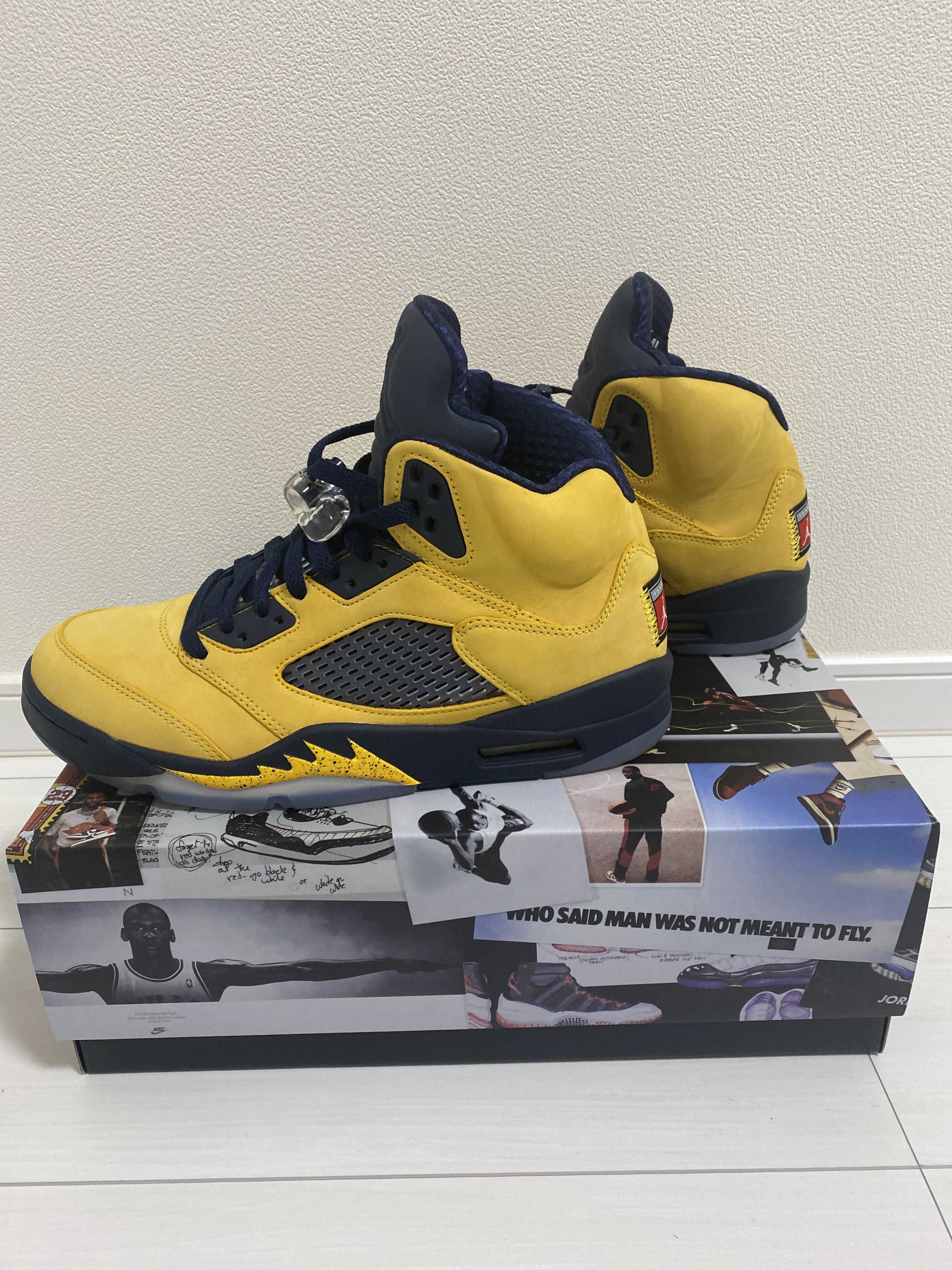 NIKE AIR JORDAN 5 "MICHIGAN"