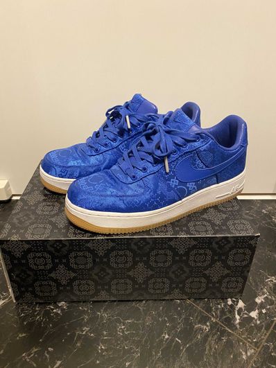CLOT × Nike Air Force 1 Low "Blue"