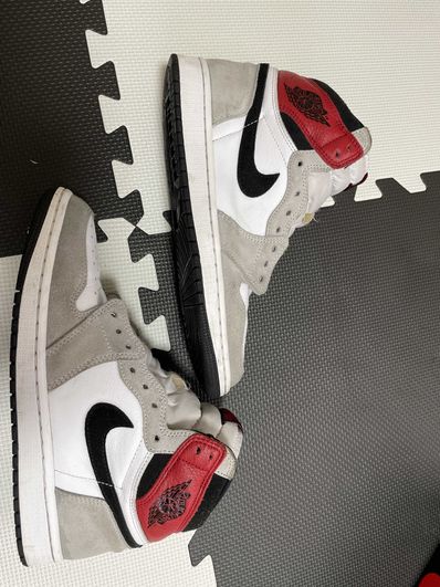 Nike Air Jordan 1 High OG "White/Black/Light Smoke Grey"