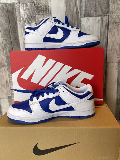 Nike Dunk Low Retro "Racer Blue and White"