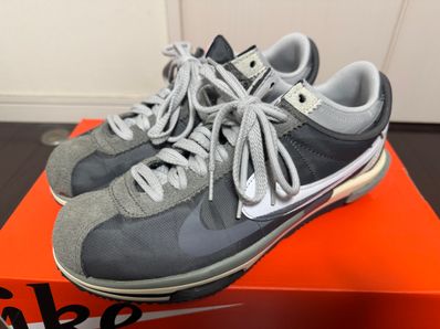sacai × Nike Zoom Cortez "Iron Grey"