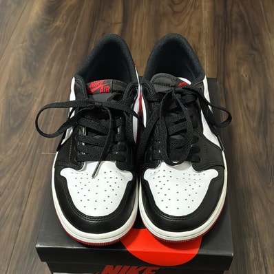 Nike Air Jordan 1 Retro Low OG "Black Toe"