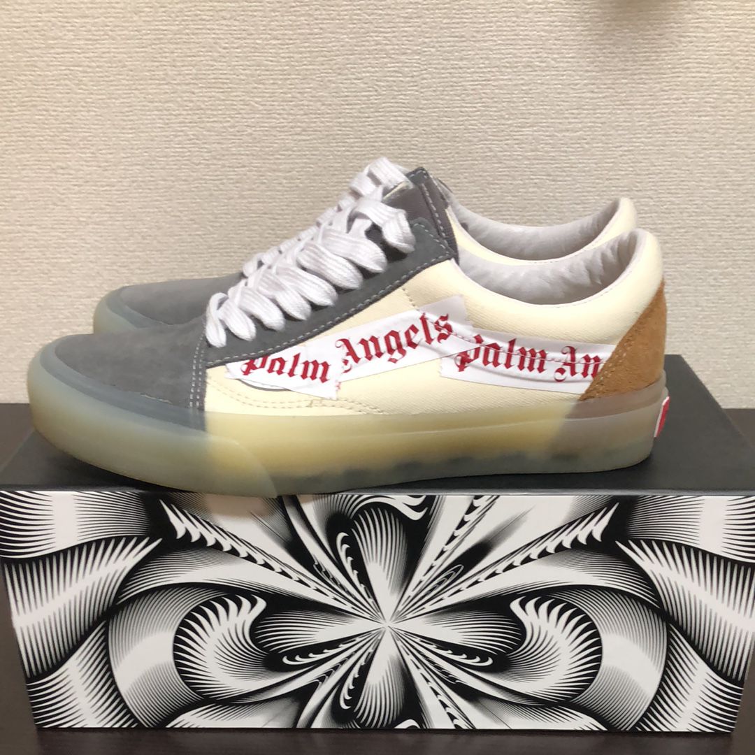 Palm Angels × Vans Vault Old Skool LX "Pewter & Chipmunk"