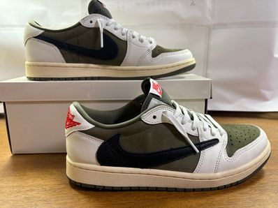 Travis Scott × Nike Air Jordan 1 Low OG SP "Reverse Olive"