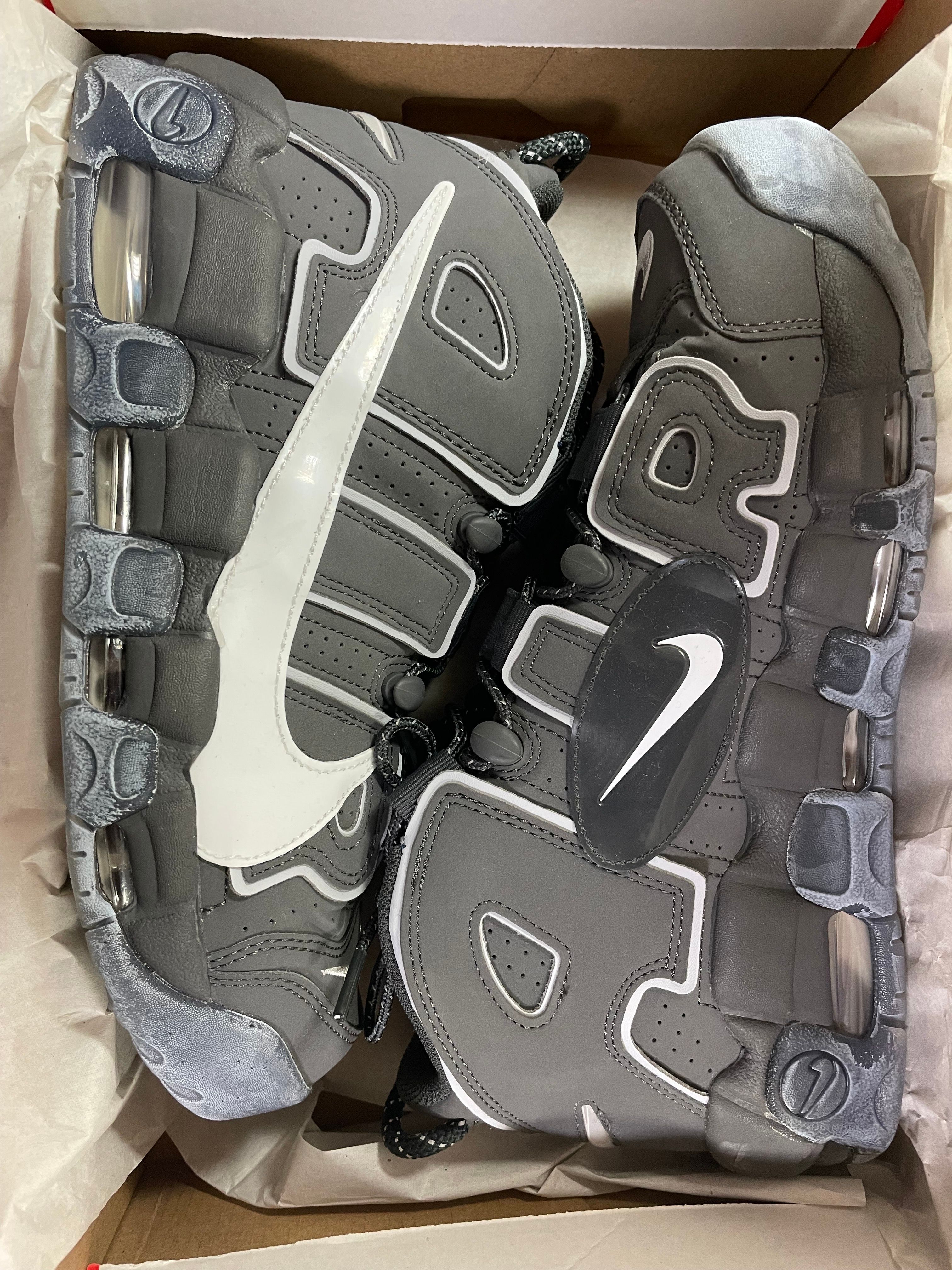 Nike Air More Uptempo Copy Paste "Iron Grey/White/Smoke Grey/Anthracite"