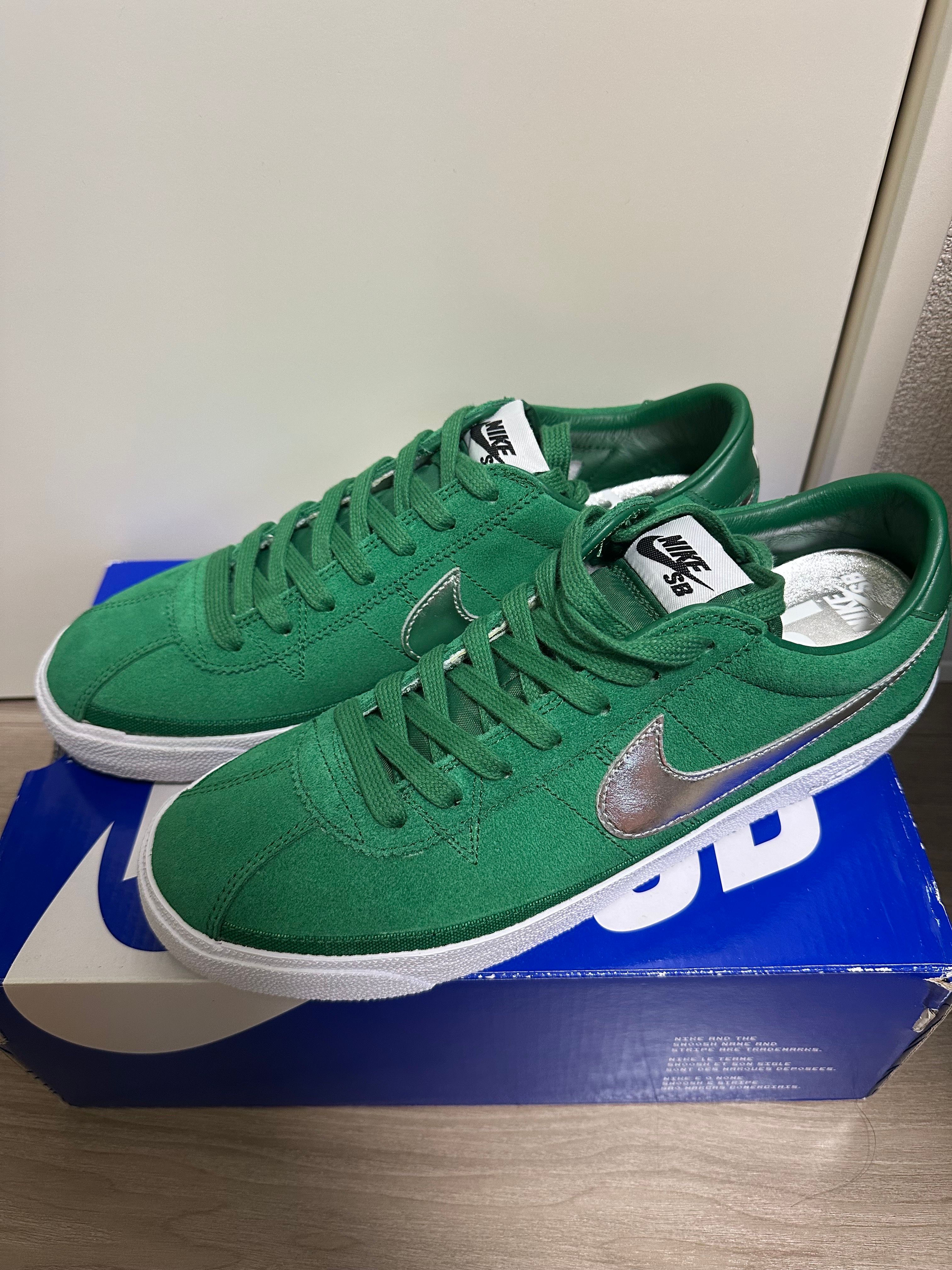 NIKE BRUIN SUEDE スニーカー ペパーミントグリーン 26cm NIKE BRUIN SUEDE スニーカー ペパーミントグリーン 26cm NIKE