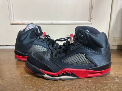 Air Jordan 5 Satin "Bred"