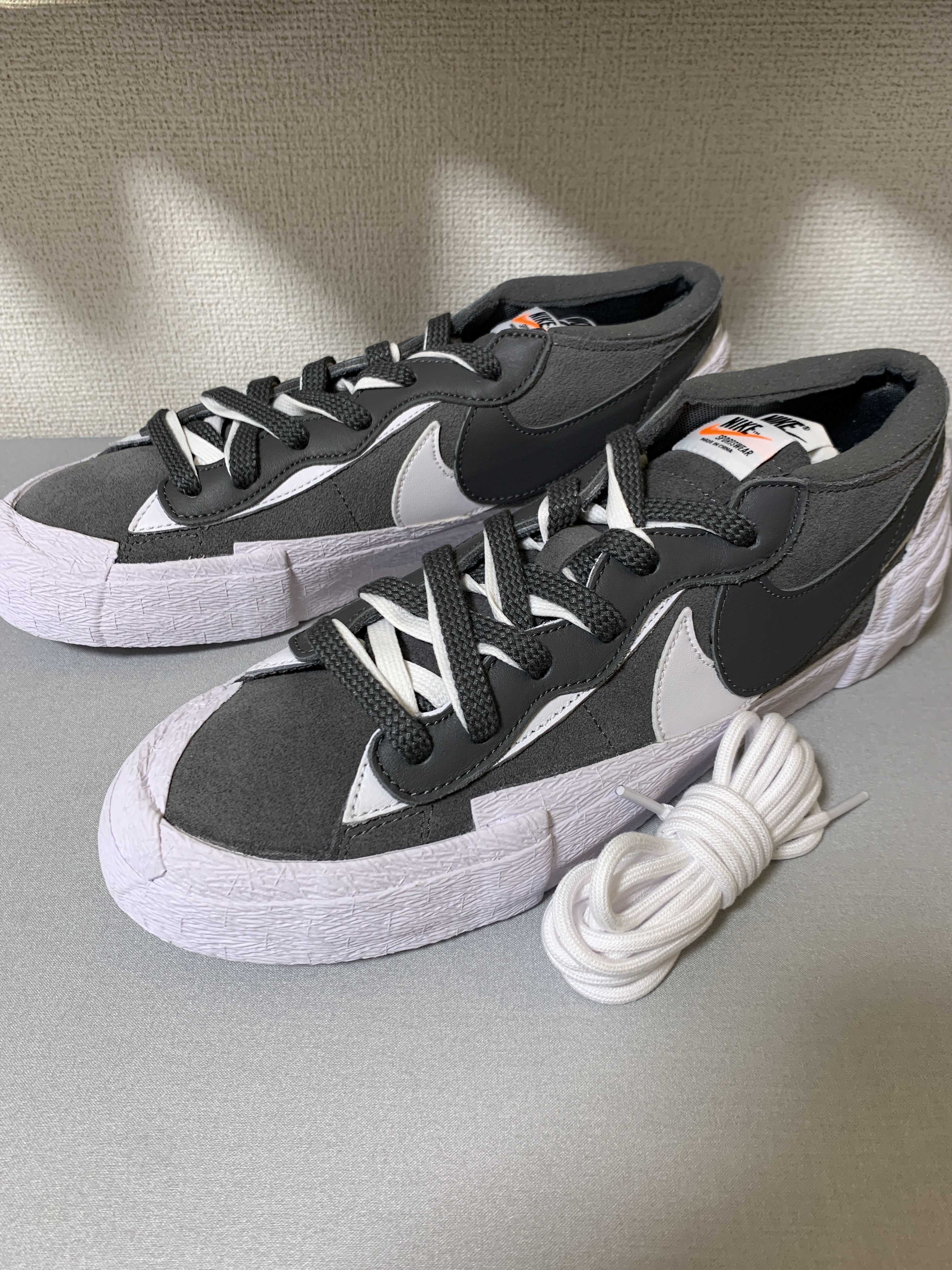 Sacai × Nike Blazer Low "Iron Grey"
