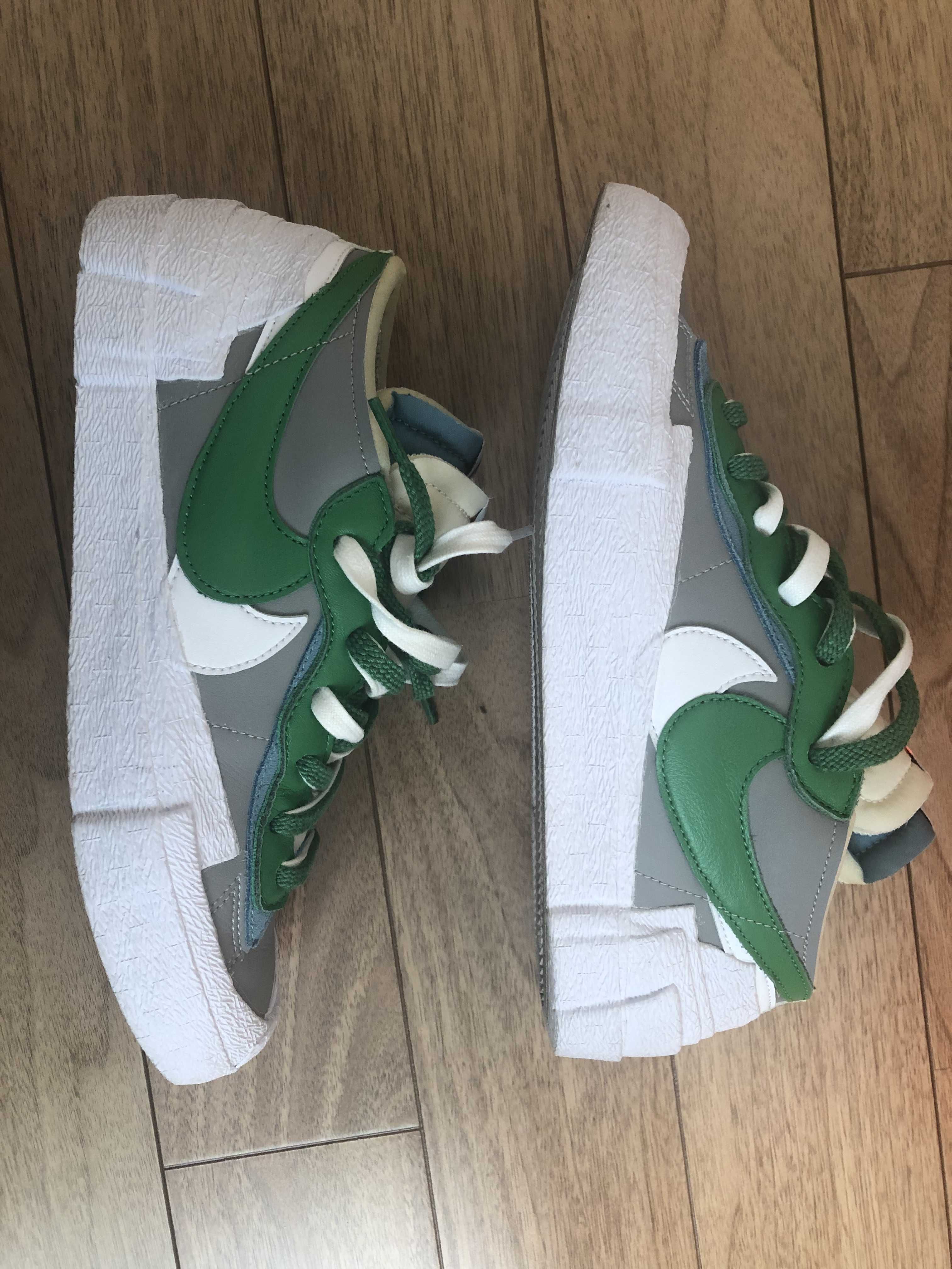 sacai × Nike Blazer Low "Classic Green"