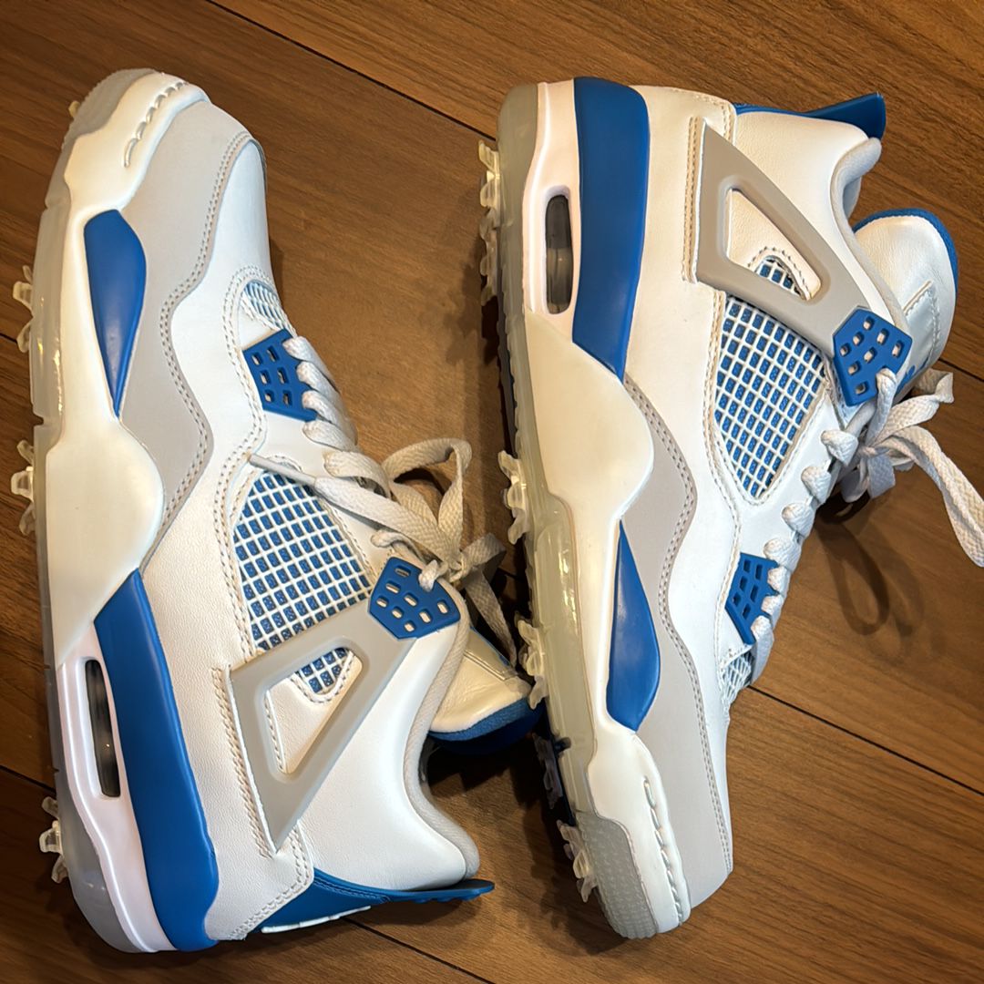 NIKE AIR JORDAN 4 GOLF "MILITARY BLUE"